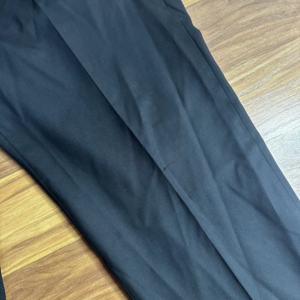 J Crew Ludlow Loro Piano 2-Piece Suit Mens 44R/34x32 Black 100% Italian Wool